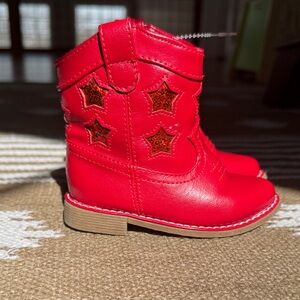 Gymboree Red Toddler Cowboy Boots